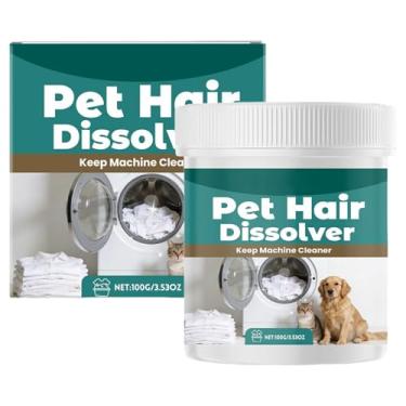 Imagem de Dissolvedor de pelos de cachorro para lavanderia | Limpeza profunda suave multiuso para animais de estimação | Dissolvedor removedor de pelos de cães e gatos, para lavagem de roupas e manchas de odor