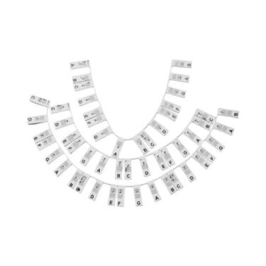 Imagem de Adesivos Removíveis Para Teclado De Piano 88/61 Teclas: Etiquetas De N