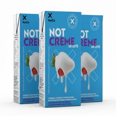 Imagem de Kit 3 Creme de Leite Vegetal NOTCREME 200g - NotCo