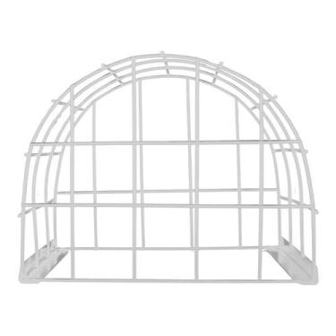 Imagem de Grade Câmera Gaiola Proteção Redonda Preta E Branca - TR ARAMADOS, Bra