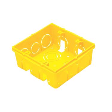 Imagem de Caixa de Embutir 4X4 Amarela