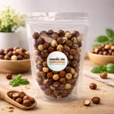 Imagem de Avelã Crua Sem Casca 1kg - Mania de Castanha