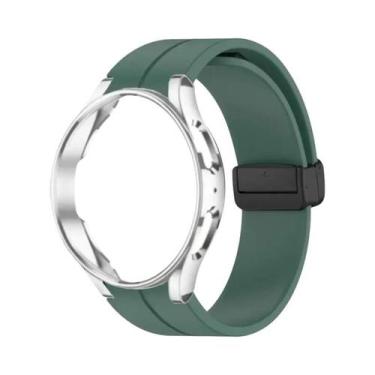 Imagem de Pulseira De Silicone De 40/44mm Para Samsung Watch 4, 5, 6, 7, 5Pro 45