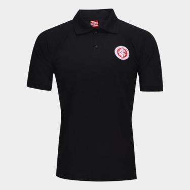 Imagem de Camisa Polo Internacional Masculina - Oldoni Sports, Preto, G