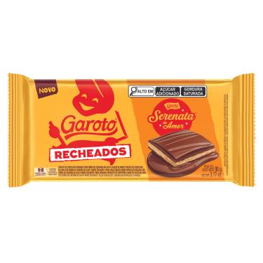 Imagem de TABLETE RECH SERENATA DE AMOR 90G GAROTO