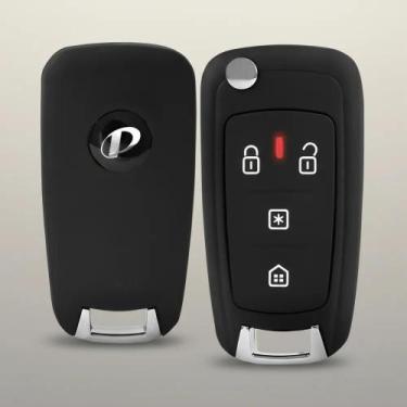 Imagem de Capa Chave Canivete Alarme Positron Px80 Carcaça Reposição - Congratul