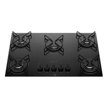Imagem de Cooktop 5 Bocas A Gás Atlas Agile Up Mega Chama Preto - Dako, Bivolt
