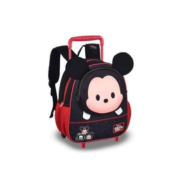 Imagem de Mochila Creche Mickey Tsum Tsum Pequena Rodinha - Disney