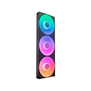 Imagem de Ventoinha Single-Frame NZXT, 420mm, F420RGB Core Fan, Preto, RF-U42HF-B1-Unissex