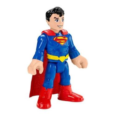 Imagem de Boneco super-man grande dc super friends imaginext - mattel gpt43/gpt4