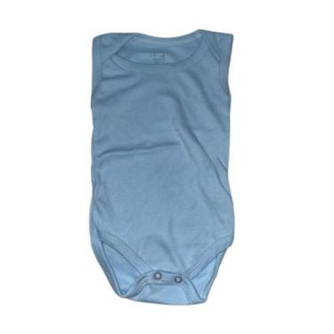 Imagem de Body Infantil Regata 100% Algodão Suedine Liso Cores Diversa - Alyath,