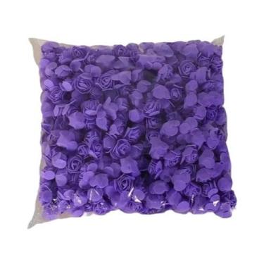 Imagem de Cabeças De Rosa Artificial De PE De 3,5CM, 500 Peças Para Decoração De