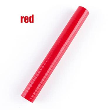 Imagem de LUXERAD Kit de mangueira de radiador de silicone de desempenho de 3 camadas 4,5 mm para Fo rd Fiesta Mk6 ST 150 Kit de mangueira de silicone auxiliar de refrigeração de radiador de silicone (vermelho)