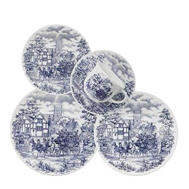 Imagem de Aparelho de Jantar e Chá Biona Actual Cena Inglesa 20 Peças