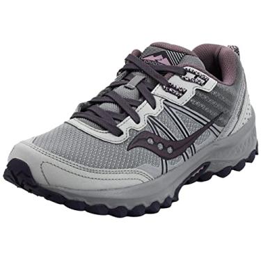 Imagem de Saucony Excursion TR14 Feminino, Cinza/roxo, 10