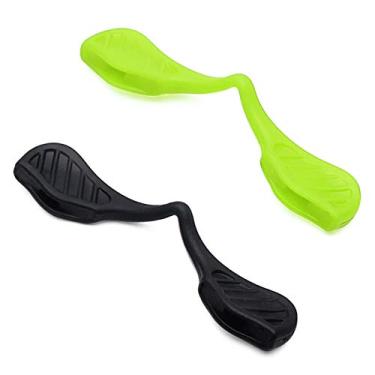 Imagem de Mryok Nosepiece de substituição para óculos de sol Oakley Eyeshade Collectors – Opções, Verde e preto, One Size