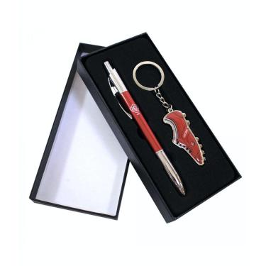 Imagem de Kit Caneta Roller Ball E Chaveiro Chuteira - Vitória