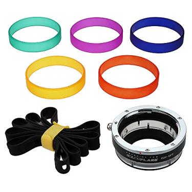 Imagem de Adaptador ArtFX ColorFlare para Lente Canon EOS (EF/EF-S) D/SLR para Micro Quatro Terços (MFT, M4/3) Montagem Corpo de Câmera sem Espelho - Adaptador de Indução de Vazamento/Flare de Luz da Fotodiox Pro