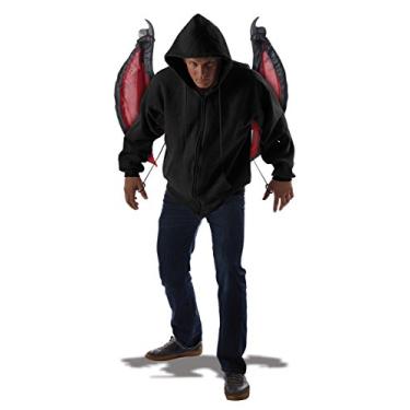 Imagem de California Costumes Bloodnight Wings masculino, Vermelho/preto, Tamanho Único