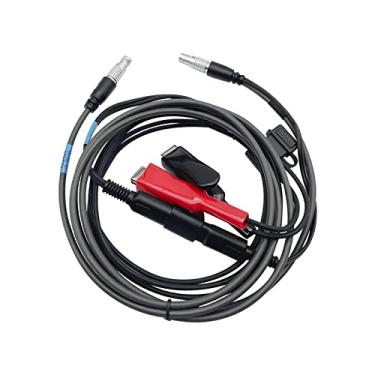 Imagem de Cabo de alimentação externo A00454 A00400 com clipes jacaré para GPS para PDL HPB Surveying RTK