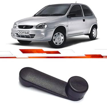 Imagem de Manivela Plastico Vidro Corsa Hatch Pickup Sedan Wagon Porta Dianteira Traseira Serve Lado Direito Lado Esquerdo