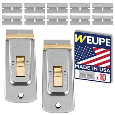 Imagem de Raspador de lâmina de barbear: raspador de fogão de vidro e raspador de tinta, decalque de janela