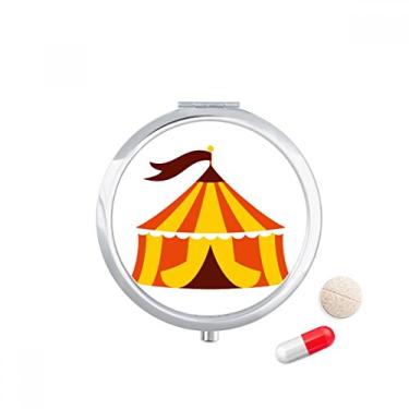 Imagem de Caixa de comprimidos de ilustração colorida para parque de diversões, caixa de armazenamento de medicamentos