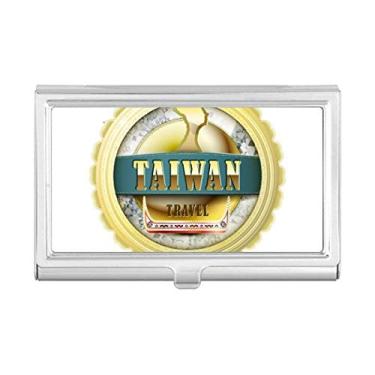 Imagem de Carteira com logotipo Taiwan Dragon Boat Race porta-cartões