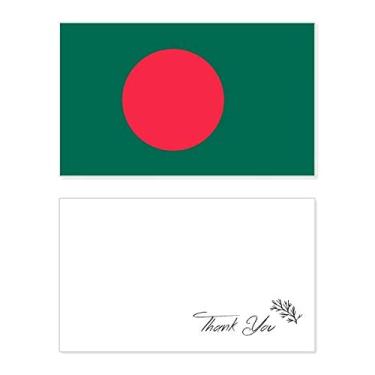 Imagem de Bandeira nacional de Bangladesh, país da Ásia, cartão de agradecimento, papel de aniversário, agradecimento de casamento