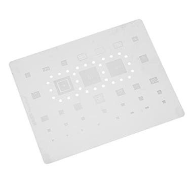 Imagem de Modelo de Solda de Malha de Estanho, Espaçamento de 0,12 Mm, Alta Precisão, Estanho Rápido, CPU, Estêncil de Reballing BGA para A520 A310 S5mini Series