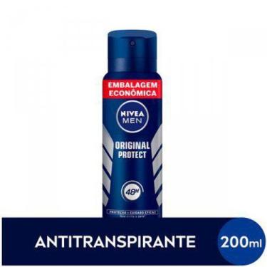 Imagem de Desodorante Nivea Men Original Protect Aerosol 48H 200ml