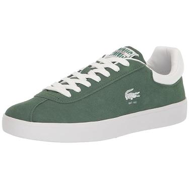 Imagem de Lacoste Tênis masculino 46sma0065, Preto/branco, 12
