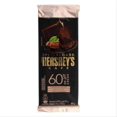 Imagem de Chocolate Hersheys 60% Cacau Special Dark, Café, Barra 85g