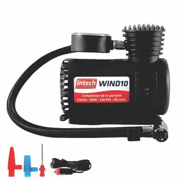 Imagem de Compressor de Ar Direto Portátil Automototivo Wind10 12V 60W Intech Machine