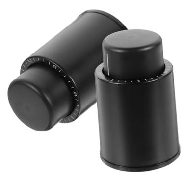 Imagem de TIDTALEO 2 Unidades cortiça tampa para garrafa de vinho Tampa de garrafa de vinho seladora a vácuo sous vide tampa de vedação de garrafa rolha de garrafa reter frescura rolha