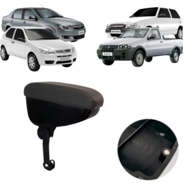 Imagem de Apoio De Braço Palio Sup Flexível Siena Strada 1996 A 2012 Uno Mille 1984 A 2012 Grafite