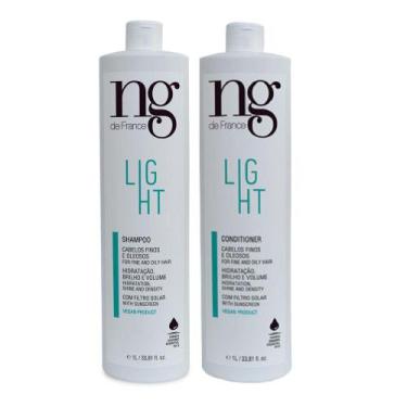 Imagem de Ng De France Kit Shampoo Light Cabelos Finos E Oleosos + Condicionador