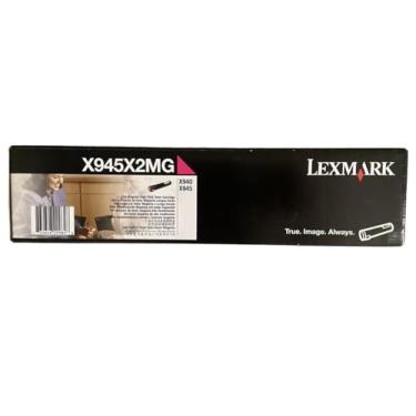 Imagem de Toner Lexmark X945X2MG de alto rendimento, rendimento de página 22000, Magenta, vendido como 1 cada