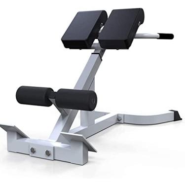 Imagem de ComMax Banco de hiperextensão para cadeira romana, máquina de exercício ajustável nas costas, equipamento de ginástica em casa para abdômen e glúteos
