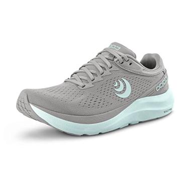 Imagem de Topo Athletic Tênis de corrida feminino Phantom 3 confortável leve 5 mm Drop Road Tênis esportivo para corrida na estrada, Cinza/pedra, 35