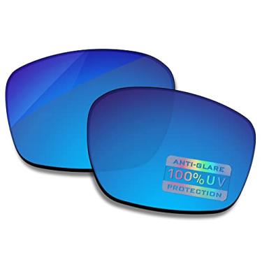 Imagem de Bowyer Lentes de reposição polarizadas para óculos de sol Oakley Sliver Stealth OO9408 - Espelhado azul surf
