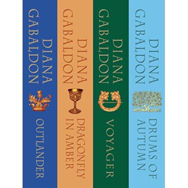 Imagem de The Outlander Series Bundle: Books 1, 2, 3, and 4: Outlander, Dragonfly in Amber, Voyager, Drums of Autumn (Outlander Bundle) (English Edition)