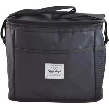 Imagem de Bolsa Térmica P M G Transversal Multiuso Feminino Masculino Yepp LAN11022 (Preto, M - 12 Litros)