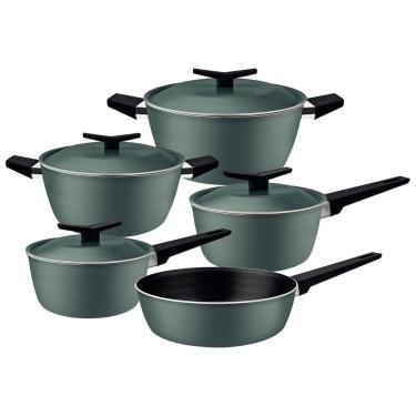 Imagem de Jogo De Panelas Tramontina Spezia Kit 5 Peças Antiaderente