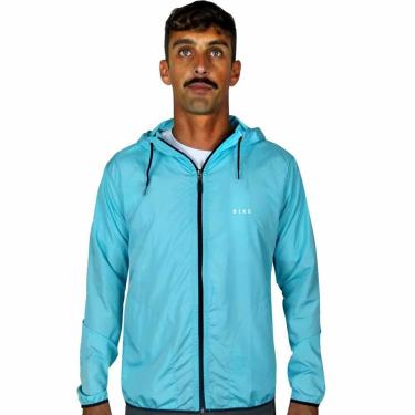 Imagem de Agasalho Corta Vento Light Masculino Azul Claro WSS Bike II-Masculino