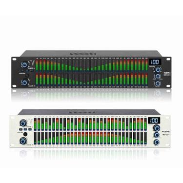 Imagem de Equalizador Digital Dsp 31 Bandas Espectro Profissional Ksr (PRATA)