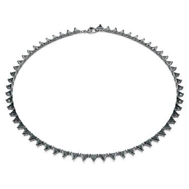 Imagem de Swarovski Coleção de colares de cristal Matrix, rosa, amarelo e cristais claros, One Size, Zircônia cúbica, Zircônia cúbica