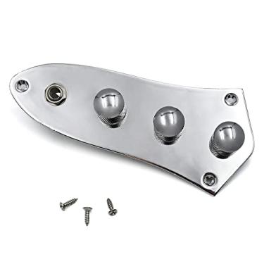Imagem de Conjunto de placas de fiação J Bass pré-cabeado, 1 tom, 2 volumes, 1 tomada, controle totalmente carregado, compatível com Fender Electric Jazz Bass
