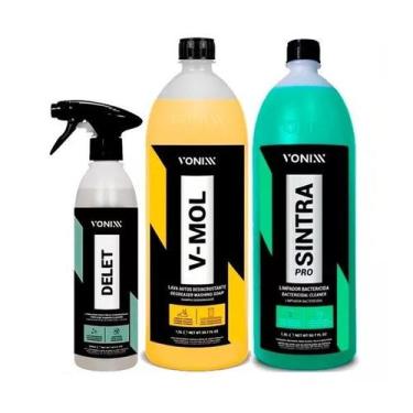 Imagem de Kit lava auto v mol 1,5l delet 500ml sintra pro 1,5l vonixx - marca, S