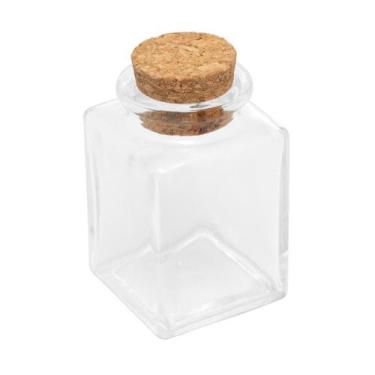 Imagem de Porta Mantimento de Vidro com Rolha 90ml - Lyor